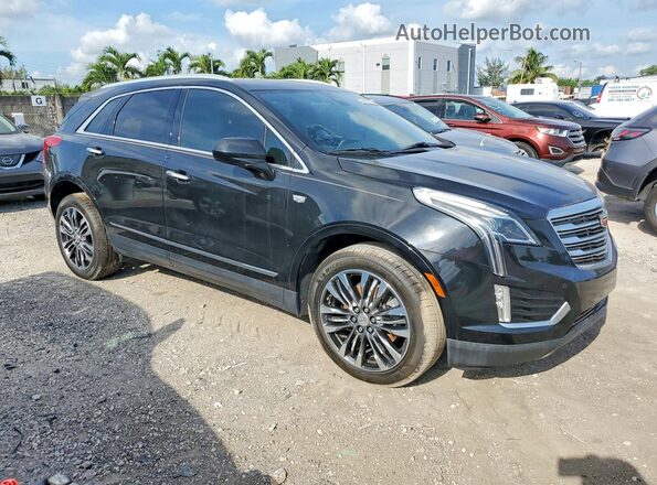 1GYKNERS6JZ201016 2018 CADILLAC XT5 Black Front view