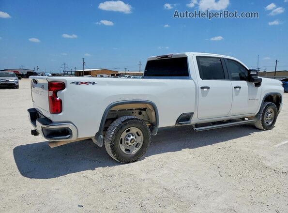 1GC4YLE70MF180021 2021 CHEVROLET SILVERADO White Передня права чверть