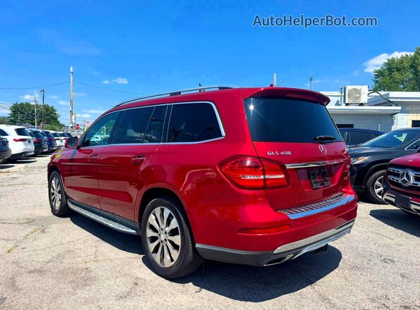 4JGDF6EE1HA790725 2017 MERCEDES-BENZ GLS Burgundy Tył prawy