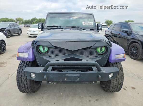 1C4HJXDG9LW241203 2020 JEEP WRANGLER Black Widok z tyłu