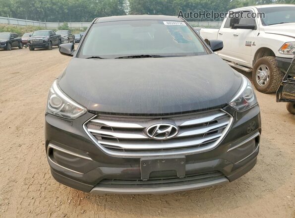 5XYZT3LB5JG545197 2018 HYUNDAI SANTA FE Black Rear view