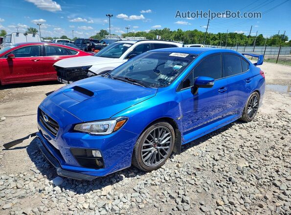 JF1VA2M66H9806287 2017 SUBARU WRX Blue Tył lewy