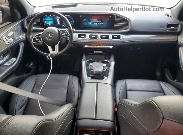 4JGFB4KE9LA036400 2020 MERCEDES-BENZ GLE Silver Widok zestawu wskaźników