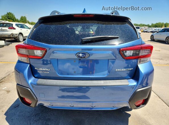 JF2GTHMC5PH282139 2023 SUBARU CROSSTREK Blue Вид салону спереду