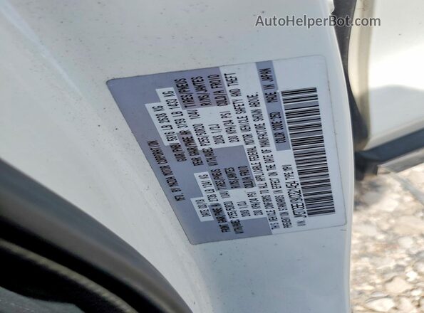 JM3TCBEY8K0321454 2019 MAZDA CX-9 White VIN კოდის სტიკერის ხედი