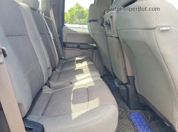 1FTEX1E83GKE50908 2016 FORD F150 Blue Vista interior trasera
