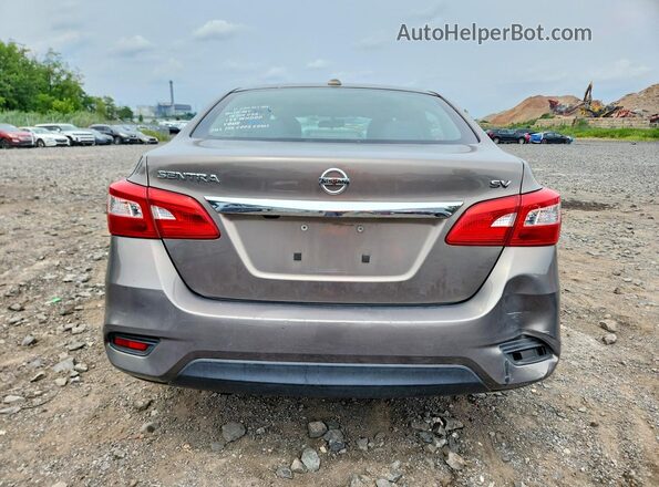 3N1AB7APXGY308430 2016 NISSAN SENTRA Серый Вид салона спереди
