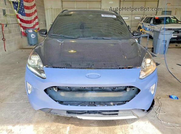 1FMCU0H61MUA56615 2021 FORD ESCAPE Черный Вид сзади