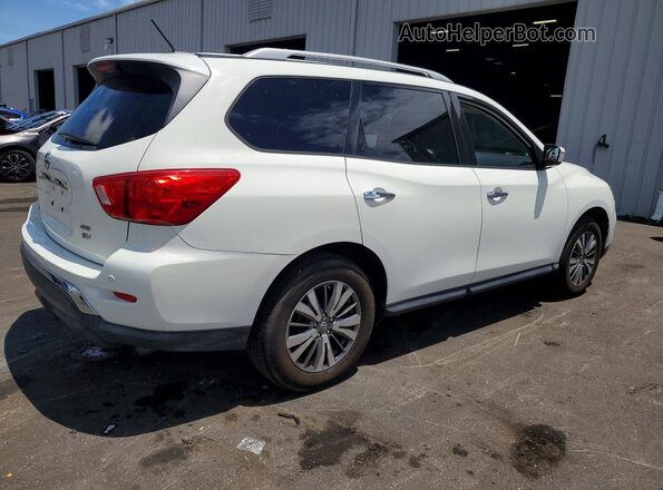 5N1DR2MM1JC617242 2018 NISSAN PATHFINDER White Հետևի աջ