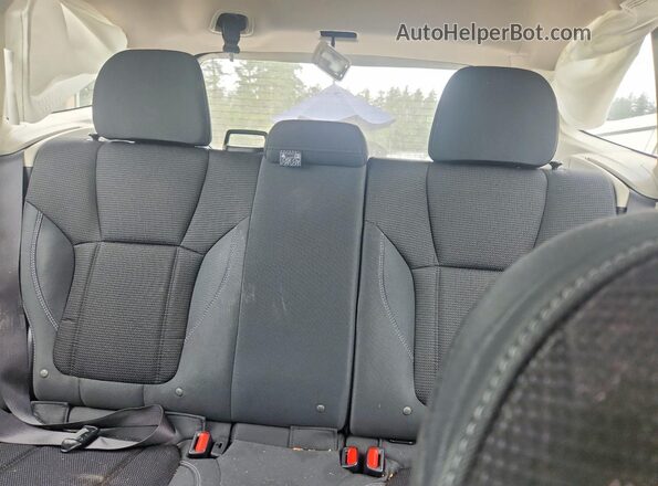 JF2SKADC3LH535733 2020 SUBARU FORESTER Gray Вид задньої частини салону