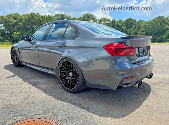 WBS8M9C54G5G41759 2016 BMW M3 Charcoal Przód prawy