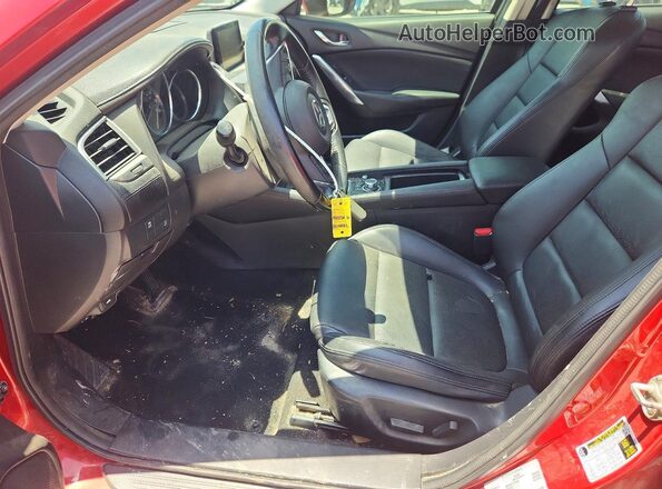 JM1GL1V5XH1146864 2017 MAZDA 6 Red Вид панелі приладів