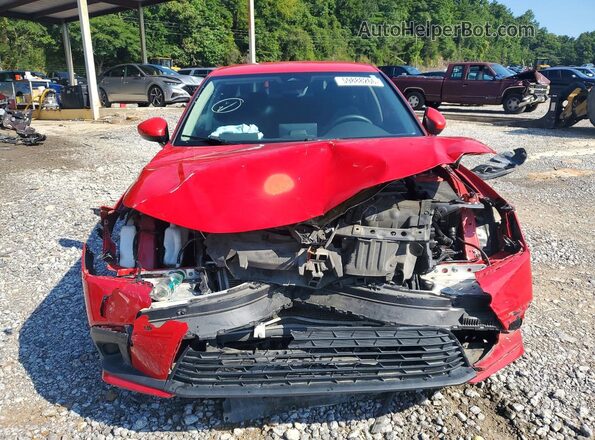 2HGFE2F27NH528512 2022 HONDA CIVIC Red უკანა ხედი
