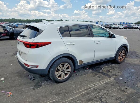 KNDPM3AC6H7192220 2017 KIA SPORTAGE Белый Передняя правая четверть