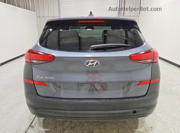KM8J23A43KU036869 2019 HYUNDAI TUCSON Gray Вид салону спереду