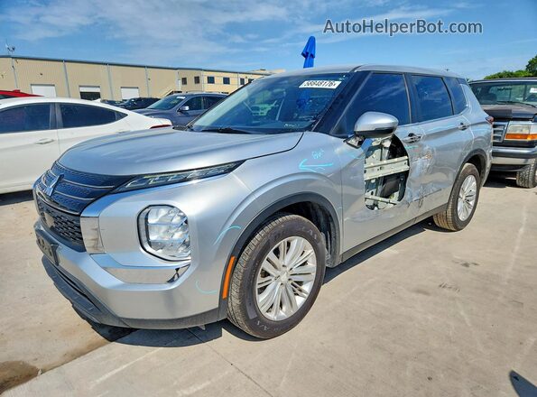 JA4J3TA85NZ015236 2022 MITSUBISHI OUTLANDER Silver Հետևի ձախ