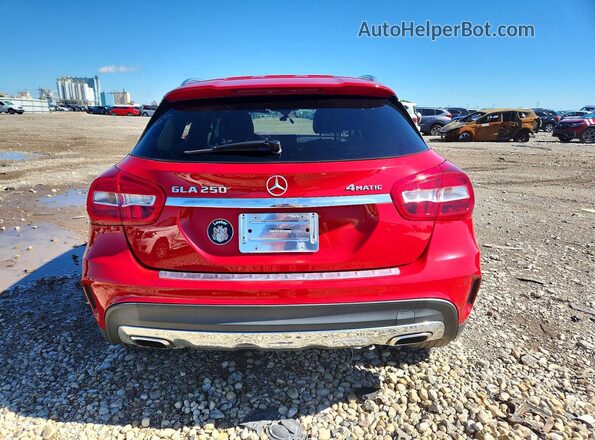 WDCTG4GB5JJ474605 2018 MERCEDES-BENZ GLA-CLASS Red Սալոնի դիմացի տեսք
