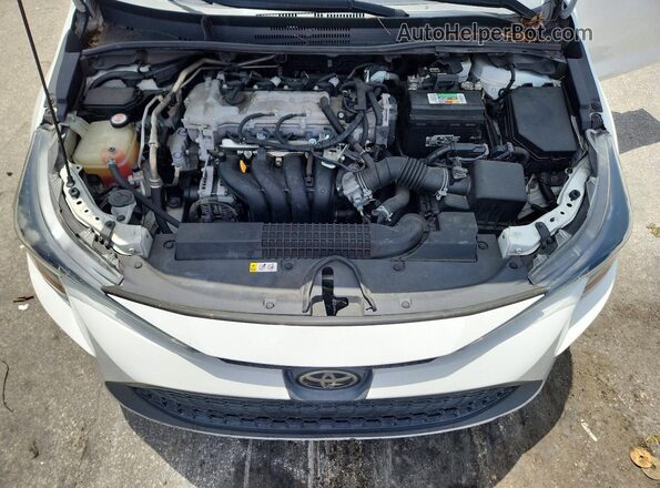 5YFEPRAE3LP025405 2020 TOYOTA COROLLA White ძრავის განყოფილების ხედი
