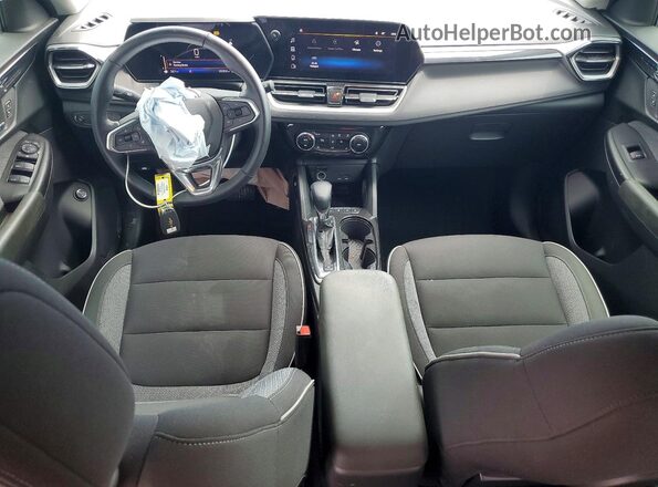 KL79MPSL7RB107833 2024 CHEVROLET TRAILBLAZER Blue ხელსაწყოთა პანელის ხედი
