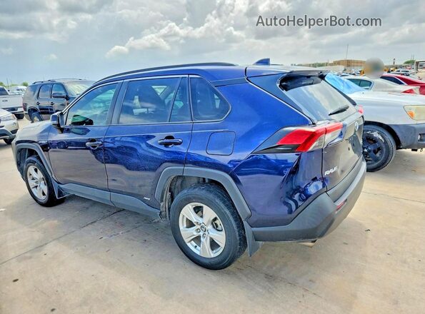 2T3RWRFVXLW047923 2020 TOYOTA RAV4 Blue უკანა მარჯვენა