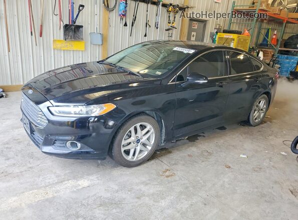 3FA6P0HD5GR176880 2016 FORD FUSION Black Tył lewy