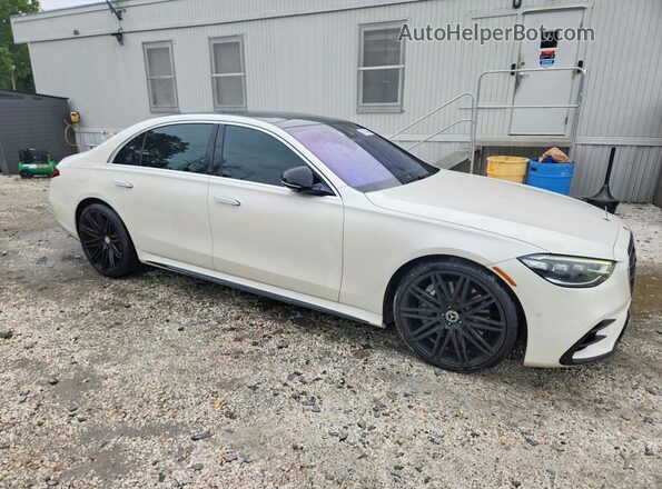 W1K6G7GB4NA070274 2022 MERCEDES-BENZ S-CLASS Белый Вид спереди