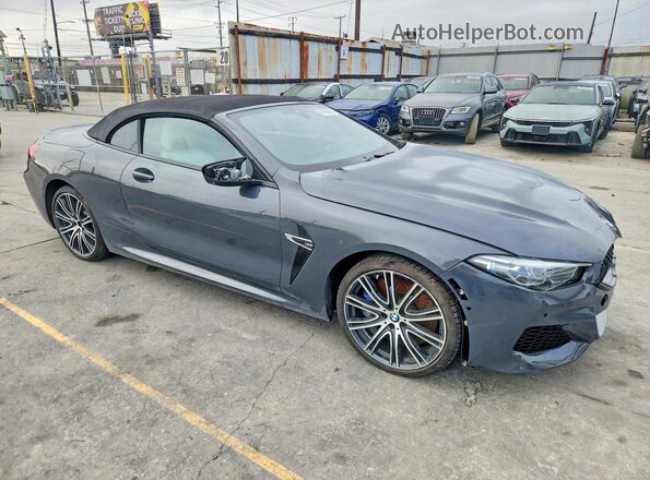 WBSDZ0C09LCD54567 2020 BMW M8 Gray Widok z przodu