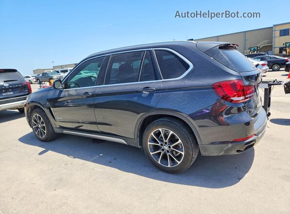 5UXKR2C51J0Z22102 2018 BMW X5 Black უკანა მარჯვენა