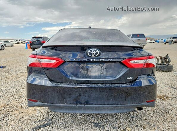 4T1B11HK1KU252705 2019 TOYOTA CAMRY Черный Вид салона спереди