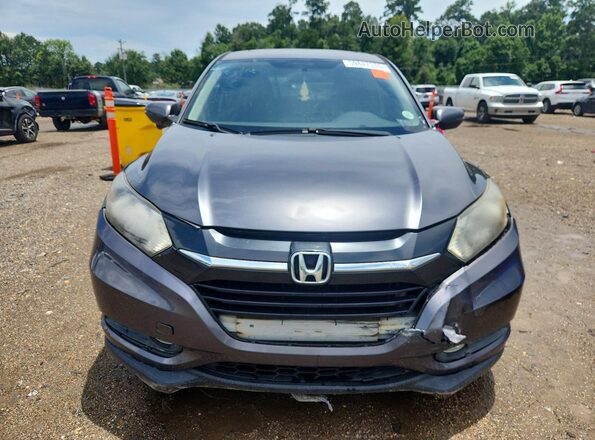 3CZRU5H52GM747433 2016 HONDA HR-V Charcoal Հետևի տեսք