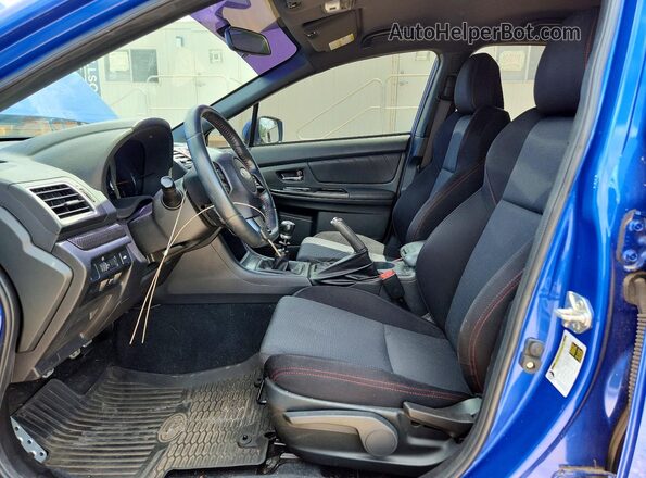 JF1VA1A64M9818317 2021 SUBARU WR-X Blue Widok deski rozdzielczej