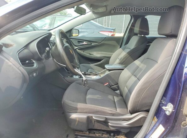 1G1ZB5ST0GF226156 2016 CHEVROLET MALIBU Blue Dashboard view