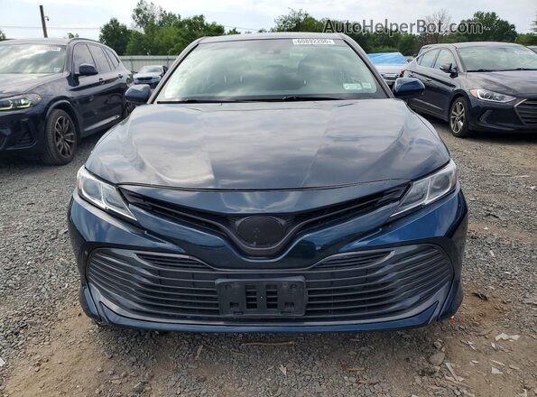 JTNB11HK0J3011660 2018 TOYOTA CAMRY Blue უკანა ხედი