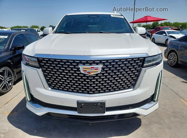 1GYS3KKL5MR388258 2021 CADILLAC ESCALADE White Widok z tyłu