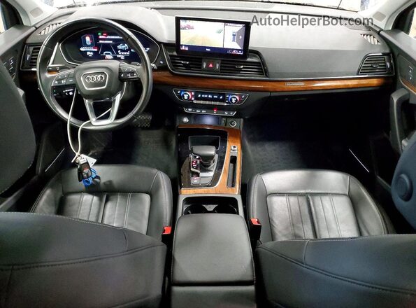 WA1EAAFY0P2008758 2023 AUDI Q5 Blue Instrument cluster view