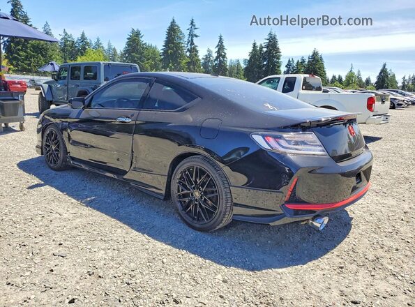 1HGCT2B06GA007554 2016 HONDA ACCORD Black უკანა მარჯვენა