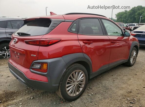 KM8K6CAA2KU325448 2019 HYUNDAI KONA Red წინა მარჯვენა