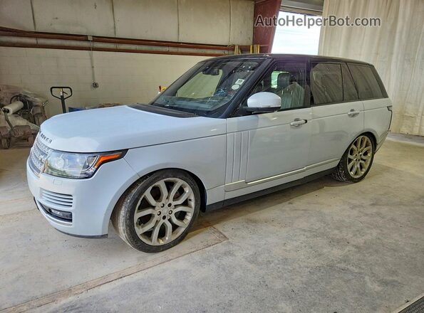 SALGS2EF6GA290274 2016 LAND ROVER RANGE White Задня ліва чверть