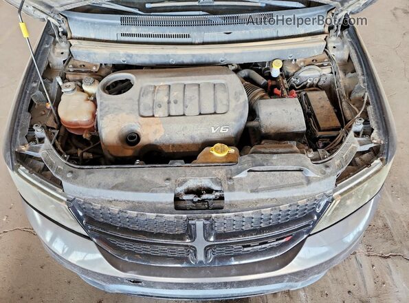 3C4PDCBG7HT555542 2017 DODGE JOURNEY Charcoal Widok naklejki z numerem VIN