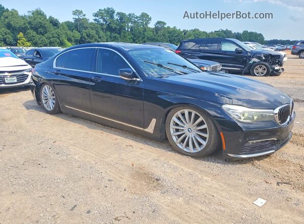 WBA7E2C55HG740100 2017 BMW 7 SERIES Black Widok z przodu