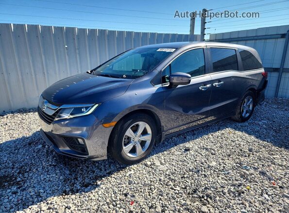 5FNRL6H70JB050399 2018 HONDA ODYSSEY Gray Հետևի ձախ