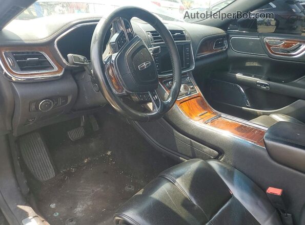 1LN6L9TP1H5602933 2017 LINCOLN CONTINENTA Black ხელსაწყოთა პანელის ხედი