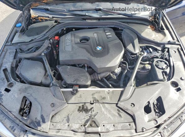 WBAJA5C59JWA36015 2018 BMW 5 SERIES Blue Շարժիչի բաժամունքի տեսք
