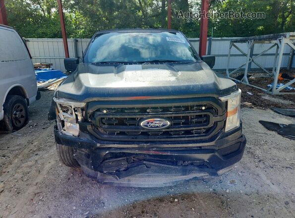 1FTEX1CP6NKD93398 2022 FORD F150 Black Вид ззаду