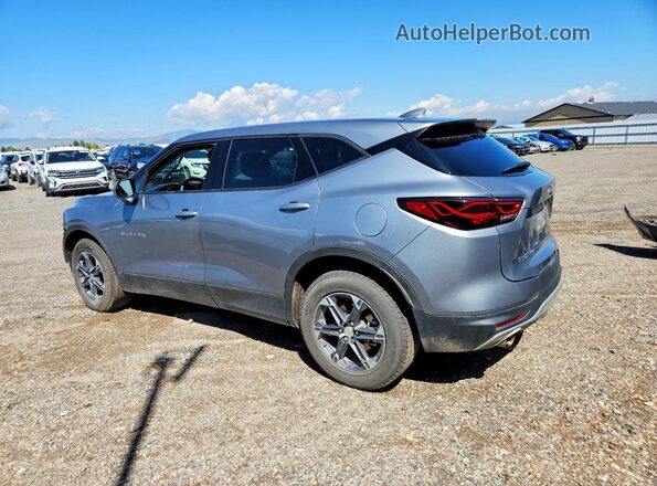3GNKBHR46SS183057 2025 CHEVROLET BLAZER Gray Задня права чверть