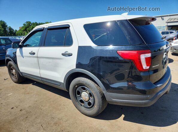 1FM5K8AR6JGA32578 2018 FORD EXPLORER Black Tył prawy