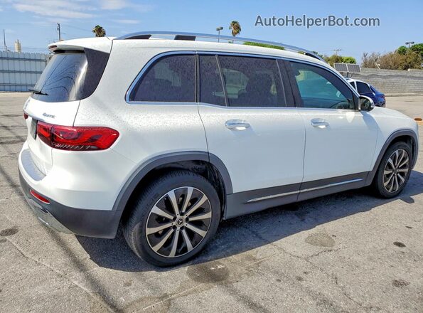 W1N4M4HB1NW256597 2022 MERCEDES-BENZ GLB-CLASS White Передня права чверть