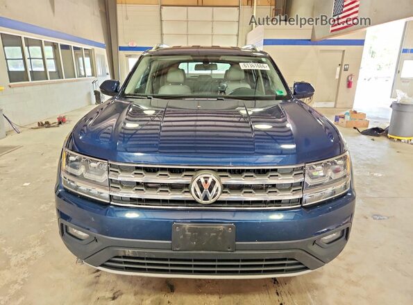 1V2KR2CA1JC581215 2018 VOLKSWAGEN ATLAS Blue უკანა ხედი