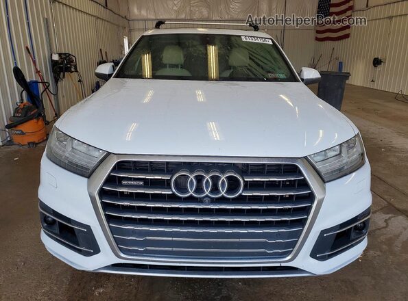 WA1VAAF72HD013845 2017 AUDI Q7 White Vista trasera