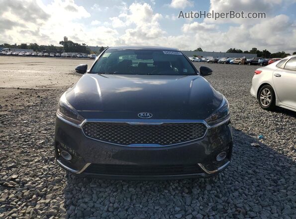KNALB4J15J5120593 2018 KIA CADENZA Gray Vista trasera
